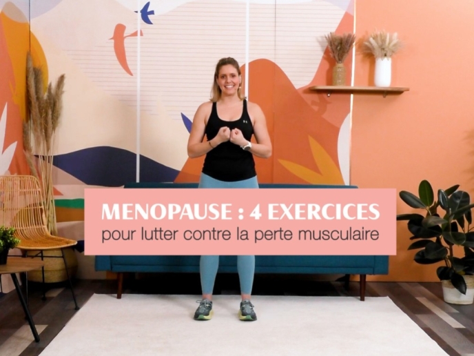 Ménopause : 4 exercices pour lutter contre la perte musculaire
